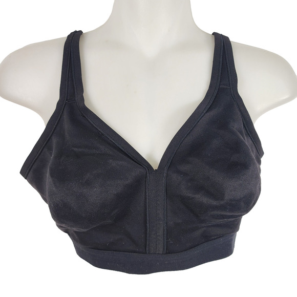 Soma Women Embraceable FC Wireless Unlined Bra Size 36D Black Full Coverage - Picture 1 of 10